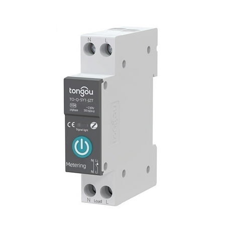 

tongou Intelligent Wireless Remotes Control Switch Mobilephone APP Remotes Viewing Equipment Timing Countdown Loop Timing Modes with Metering Function Compatible with Home Voice Control