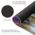 thumbnail image 4 of Large RGB Gaming Mouse Pad Led Glowing Mousepad Non-Slip Rubber Base 13 Light Modes 31.5x11.8 Bridge on Forests, 4 of 6