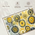 thumbnail image 6 of Elephant Stock Abstract Circles Crop Wall Art - Horizontal Canvas Wall Art - Living Room Wall Decor - Abstract Canvas - Gray And Gold Decor By Danhui Nai - 48" x 32", 6 of 8
