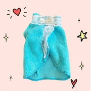 Lol Surprise doll OMG Bartz Fun to Dress Wraparound Bath Towel Skirt Dress Shower Blue Lace