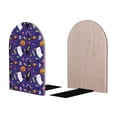 thumbnail image 2 of Hirioo Cute And Creepy for Bookends Decorative Bookends for Shelves for Home or Office, Non-Slip Base, 2 of 8
