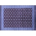 thumbnail image 1 of Ahgly Company Indoor Rectangle Oriental Blue Industrial Area Rugs, 7' x 9', 1 of 4