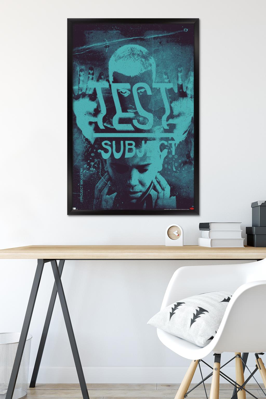 Netflix Stranger Things: Season 4 - Test Subject Wall Poster, 22.375" x 34" Framed