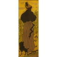 thumbnail image 3 of Paul Ranson 8x14 Black Modern Framed Museum Art Print Titled - Woman Standing Beside a Balustrade with a Poodle (ca. 1895), 3 of 5