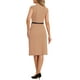 thumbnail image 3 of VESTIDO ELEGANTE DE MUJER CON MANGAS DE CAPUCHA Y CINTURÓN INSPIRADO CHIC PARA TRABAJAR TALLA XL, 3 of 6
