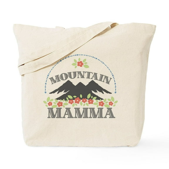 CafePress - MOUNTAIN MAMMA - Unisex Canvas Tote Bag, Beige, 1-Piece