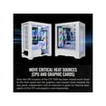 thumbnail image 3 of Thermaltake CTE T500 Air Snow E-ATX Full Tower with Centralized Thermal Efficiency Design; 3x140mm White CT140 Fans Pre-Installed; Tempered Glass Side Panel; CA-1X8-00F6WN-00; White, 3 of 5