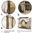 thumbnail image 3 of Designart Window View To Farm II Canvas Wall Art, 3 of 5