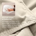 thumbnail image 5 of Bare Home Down Alternative Comforter Set - 3-Pieces - All Seasons - California King, Sand, 5 of 8