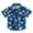 Dark Blue*, variant on OSOLU Toddler Boys Shirt Lapel Collar Short Sleeve Full Pineapple Banana Fruit Print Button Front Playwear Tops Black