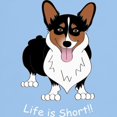 thumbnail image 3 of CafePress - Tri Colored Corgi T Shirt - Men's Classic Graphic T-Shirt, 3 of 4