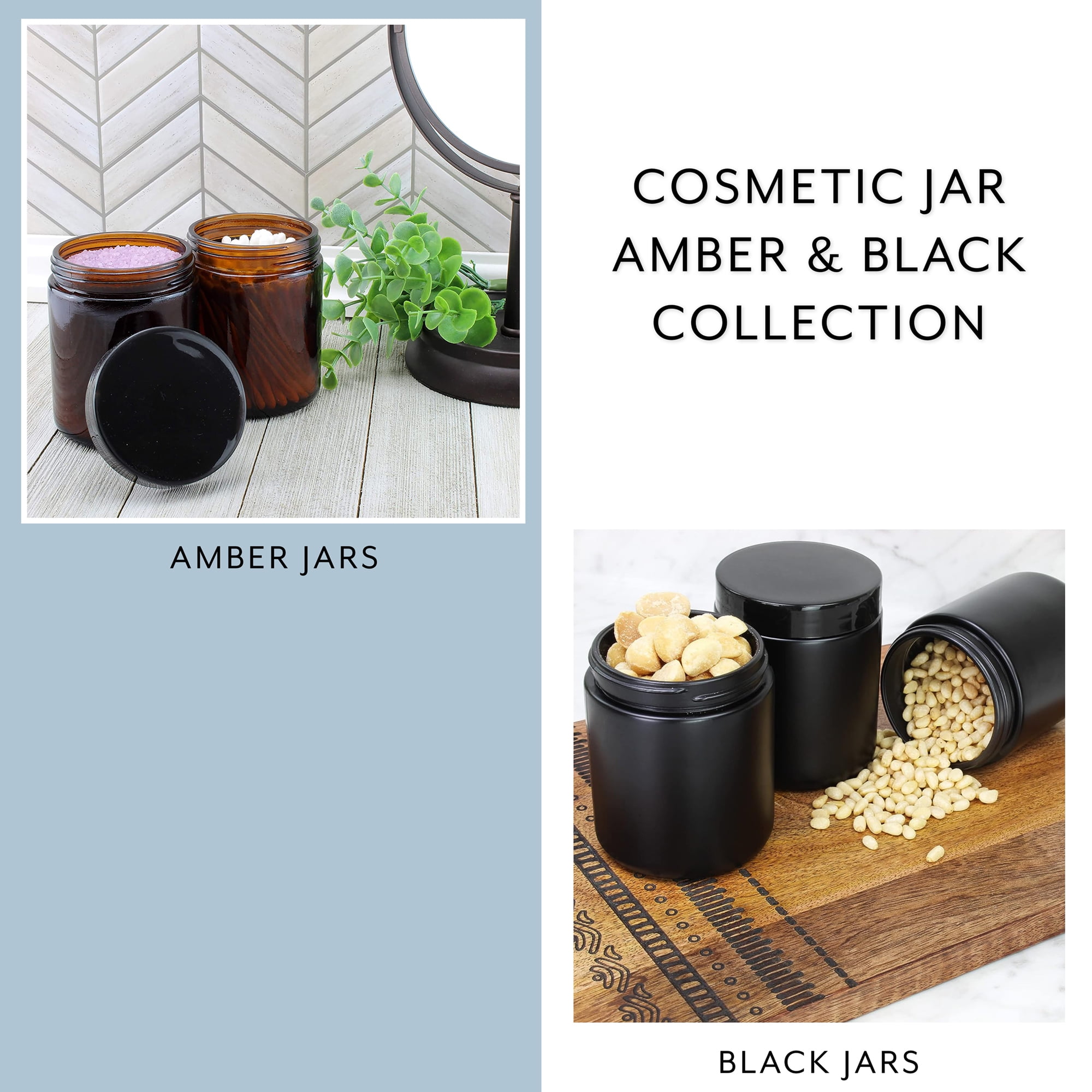 Modern Amber Grid Striped Glass Jar Food Seal Bottle Fruit Pickle Pot  Coffee Bean Tea Candy