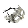 thumbnail image 1 of Unique Bargains 1 Pc Foxes Party Mask Gold Tone Plastic, 1 of 5