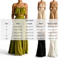 thumbnail image 3 of CHUMUD Womens Sets 2 Piece Outfits Skirts Summer Trendy Spaghetti Strap Ruffled Crop Top & High Waist Maxi Skirt Casual Going Out Vacation, 3 of 7