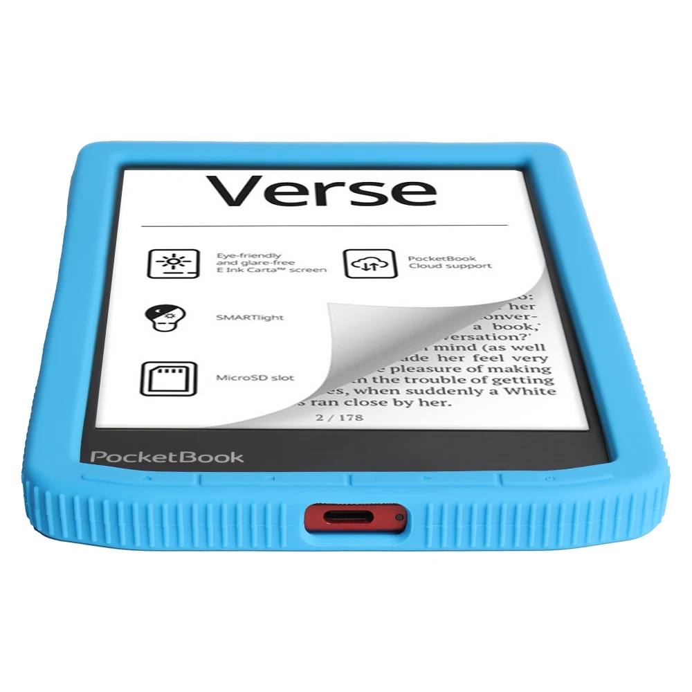 Original Cover Für PocketBook Verse & Verse Pro – In Blau, Mit Sleep-Mode Unterstützung & Hartschale
