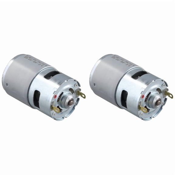 2X 775 DC 21V Small Brush Motor High-Speed Silent Motor High-Power Dual Bearing Motor