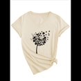 thumbnail image 2 of Camiseta de Mujer con Cuello en V y Temática Natural para Espíritus y Almas Errantes. Color L, 2 of 4