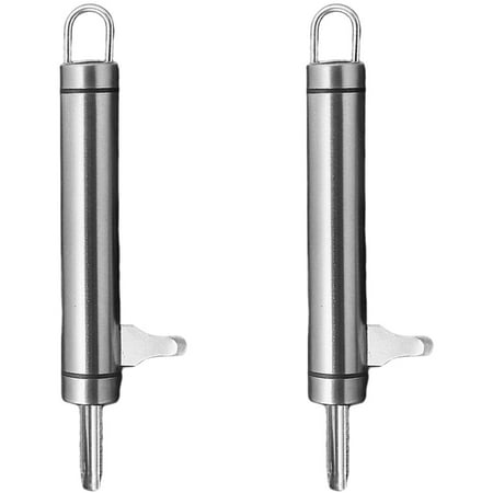 

Stainless Steel Nut Opener 2Pcs Metal Macadamia Opener Labor-saving Macadamia Open Tool Nut Shell Opening Tool for Home
