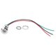 thumbnail image 4 of 4 Sets PreWired Round LEDs Waterproof 2Color Light Common Anode Anode Electrode 1224V 12mm(Red and Green ), 4 of 4