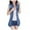 Dark Blue, variant on Denim Jacket Women Women Boyfriend Ripped Jacket Ladies Biker Casual Coats Outdoor