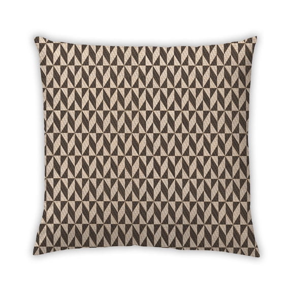 Ahgly Company Outdoor Square Contemporary Throw Pillow, 18 inch by 18 inch
