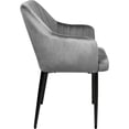 thumbnail image 4 of Set 2 Sillas Comedor Sillones Terciopelo Acolchadas Modernas, 4 of 5