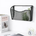 thumbnail image 6 of Tutuviw Chainplus Mesh Wall Mounted File Holder Metal Wall File Pocket Organizer for Office/Home - Single Pocket, 6 of 6