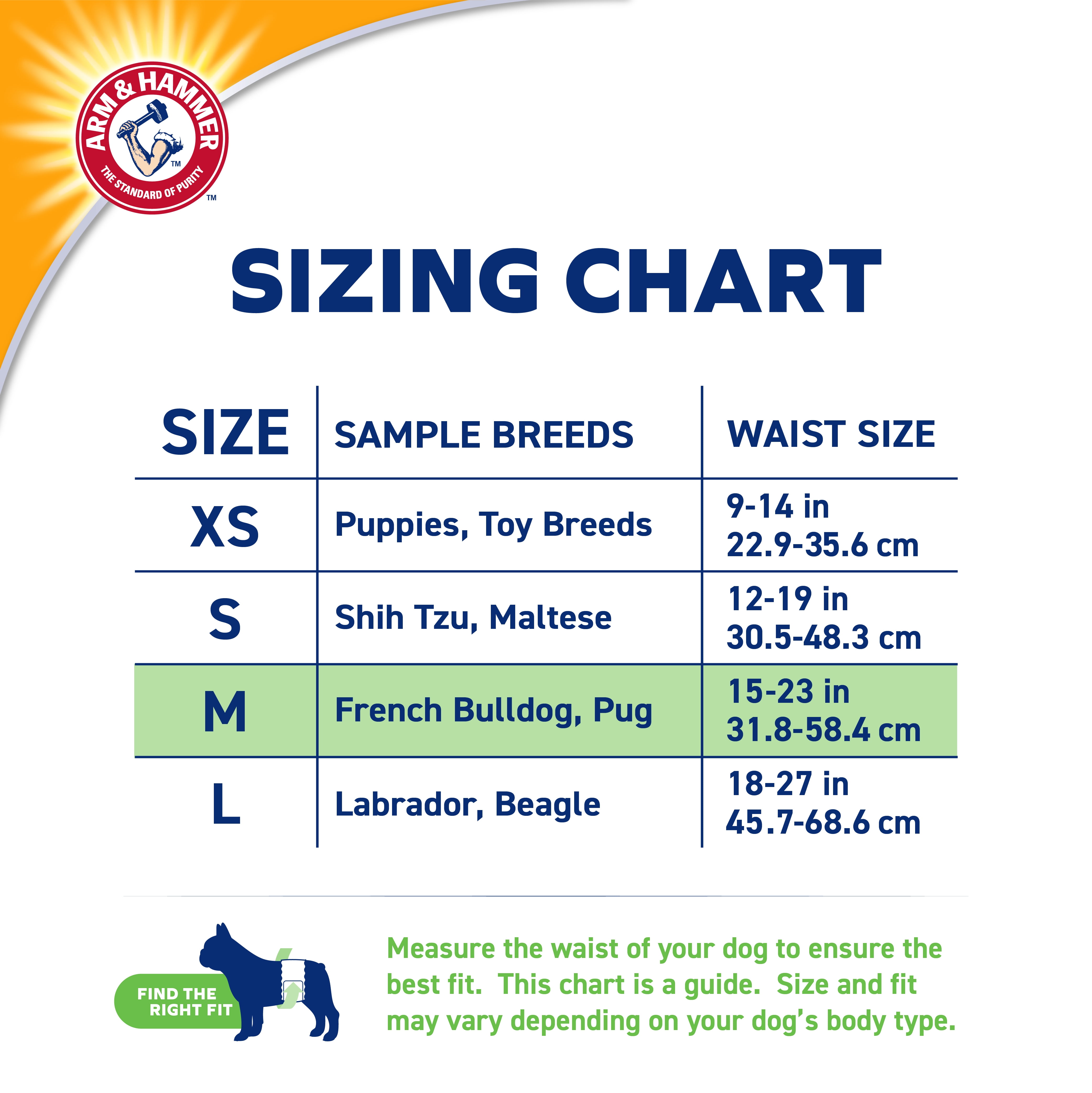 Arm & Hammer Male Dog Wraps, Medium 12 Ct | Ultra-Absorbent with Leak-Proof Protection