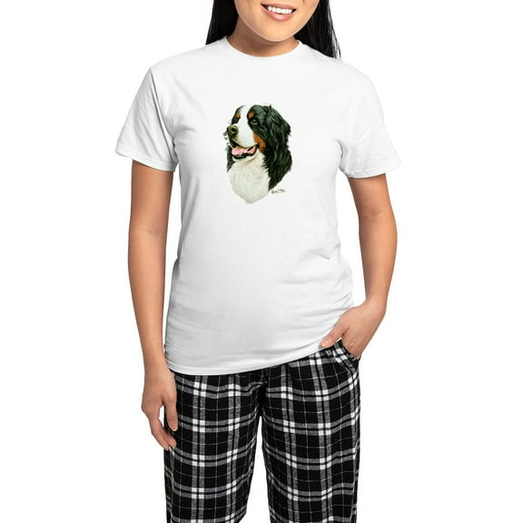 CafePress - Women's Light Pajamas - Women's Short Sleeve Print T-Shirt and Pants Light Cotton Pajama Set