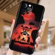 thumbnail image 3 of Funda de teléfono de dibujos animados de Anime de una pieza para Apple iPhone 15 14 13 12 Pro Max Mini 11 Pro XS Max X XR 6 7 8 Plus SE 2020, negra, suave, 3 of 5