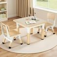 thumbnail image 5 of LAZY BUDDY Adjustable Kids Table and Chairs Set, Toddler Table and 2 Chairs Children Multi-Activity Desk Set for Ages 2-8, 5 of 10
