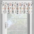 thumbnail image 2 of Ambesonne Cat Valance Pack of 2, Colorful Design Kitten Pattern, 54"X18", Multicolor White, 2 of 5