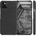 thumbnail image 5 of kwmobile Étui en Tissu Compatible avec Google Pixel 5 - Étui Rigide Protectrice avec Texture - Foncé, 5 of 5