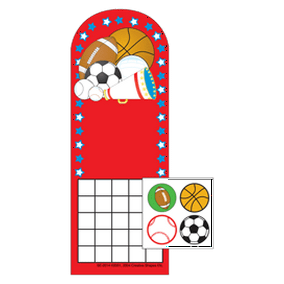 SHAPES ETC. Incentive Sticker Set - Sports