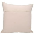thumbnail image 2 of Nourison Couture Natural Hide Laser Cut Tiles White/Silver Throw Pillow, 2 of 2