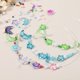 thumbnail image 5 of Uxcell 110 Pack Cuentas de Estrella y Luna, Cuentas de Perlas Acrílicas de Estrella y Luna, Cuentas Espaciadoras de Cristal de Vidrio para Hacer Joyería, Pulseras, Manualidades, Azul Púrpura, 5 of 6