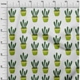 thumbnail image 3 of oneOone Cotton Poplin Light Green2 Fabric Cactus Sewing Fabric By The Yard Printed Diy Clothing Sewing Supplies 56 Inch Wide, 3 of 6