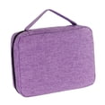 thumbnail image 1 of TISHITA Watch Band Case Business Travel Use Compact Handbag Watch Band Organizer Bag Violet, 1 of 8