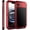 Red, variant on For iPhone 16E Metal Case 6.1",Heavy Duty Shockproof Aluminum Alloy Tough Armour Military Grade Phone Case,360 Full Body Protective Cover with Silicone Built-in Screen Protector
