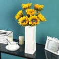 thumbnail image 5 of 6/12Pcs Artificial Sunflowers Long Stem Silk Fake Sunflower Large Fake Sunflower Decoration for Home Wedding Party Vase Floral Arrangement Décor, 5 of 7