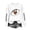 White, variant on Yangnuo Women's Football Heart Graphic Crew Neck Sweatshirt Sleeve Stitch Print Loose Long Sleeve Casual Pullover Tops