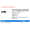 thumbnail image 2 of Front Strut Assembly - Compatible with 1992 - 1994 Mitsubishi Expo LRV FWD 1993, 2 of 2