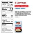 thumbnail image 3 of Idahoan® Buttery Homestyle® Reduced Sodium Mashed Potatoes, 4 oz (Pack of 12), 3 of 8