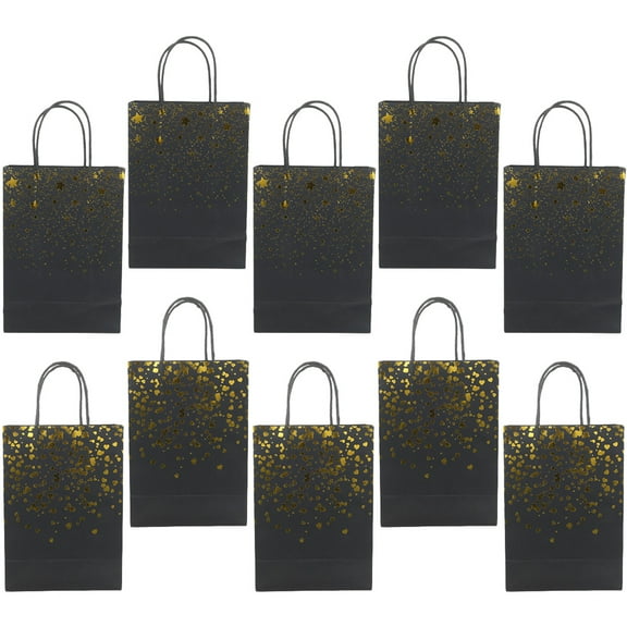 10 Pcs Shopping Bag Net Gift with Handle Beautiful Paper Bags