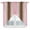 Pink, variant on Sage Green Kitchen Window Curtains, Swag Curtains Valance for Bedroom Living Room Bathroom, Farmhouse Wood Grain Vintage Brown Striped Rod Pocket Window Curtain Block Drapes 2 Panels 28"x36"
