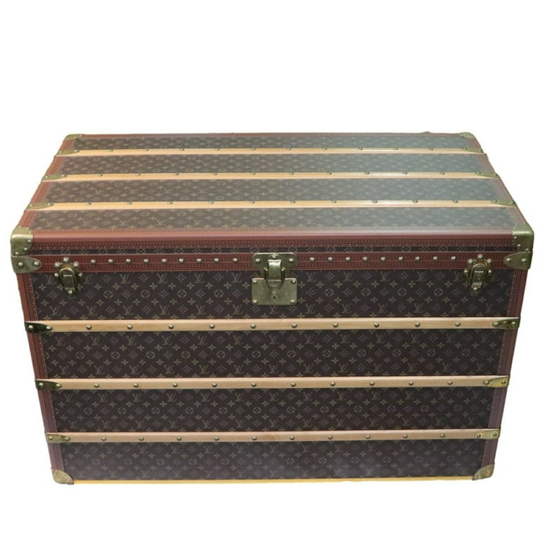 Pre-Owned Louis Vuitton Monogram Maru O Trunk Case Brown Gold Hardware with  Tray M13010 LOUIS VUITTON (Good) 