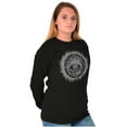 thumbnail image 4 of Eye Symbolic Spiritual Compass Plus Size Long Sleeve Graphic Tee Shirt Brisco Brands 2X, 4 of 5