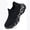 Black and grey, variant on Running Shoes for Kids, Boys Girls Fashion Sneakers,Lightweight Breathable Sneakers ,Running Athletic Shoes for Toddler/Little Kid/Big Kid,Size 4 Big Kid