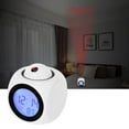 thumbnail image 5 of With Voice Talking LED Time Temperature for Bedroom，Projection Alarm Clock for Bedrooms Digital Voice Report Alarm Clock 12/24 HDigital Electric Clocks Projection On Ceiling ,Bedside ,Office (Black), 5 of 8