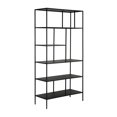 thumbnail image 3 of Henn&Hart 36" Blackened Bronze Metal Bookcase, 3 of 8